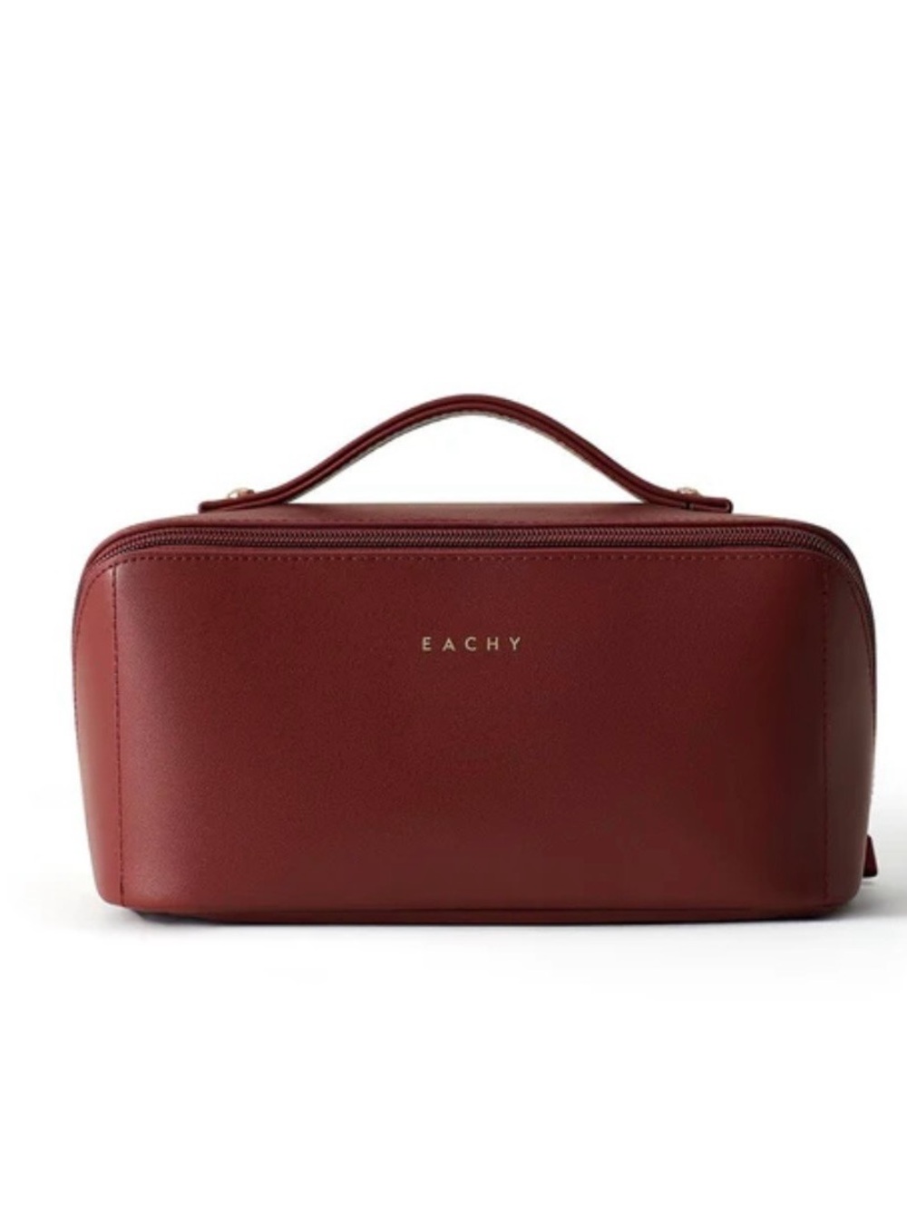 ETCHY Red Travel Cosmetic Case